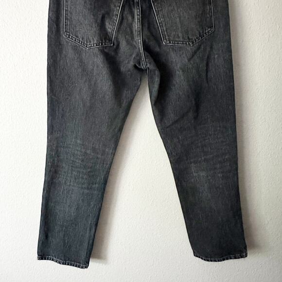 Vince Black Tomboy Jeans Women's Size 27 Straight Cropped Leg 5 Pocket Style - Picture 9 of 14